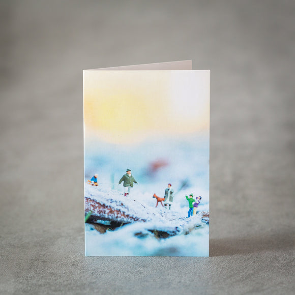 Minikort - Vinterdag