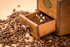 Postkort - Coffee-farming